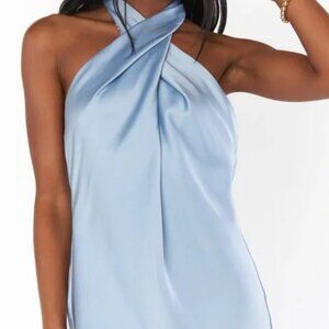Show Me Your Mumu Jasmine Halter Mini Dress